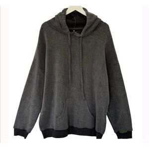 Soft Serve Clothing Hoodie Cloud Cotton Gray Fleece Unisex Oversized Pristine 2X